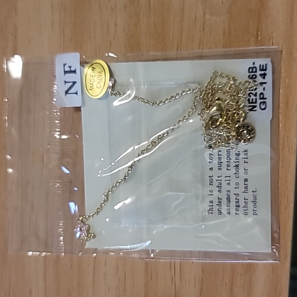 Little Miss Twin Stars necklace NIP - Picture 5 of 8